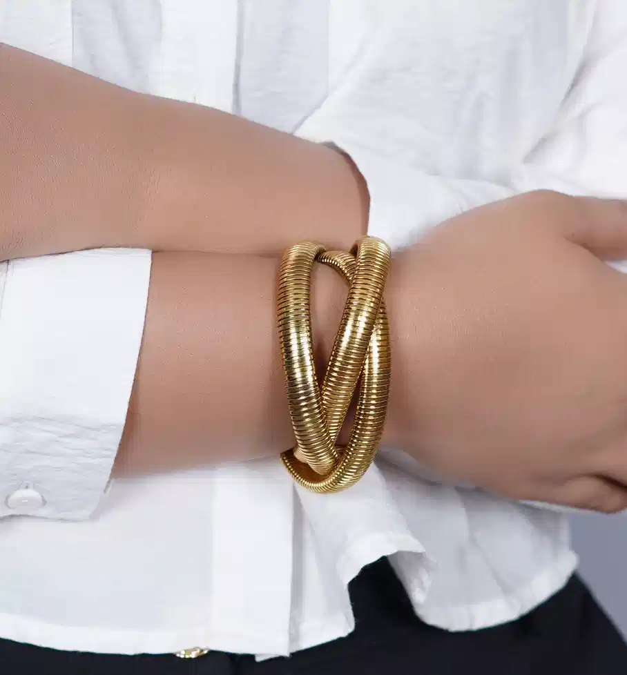 Trinity Flex Coil Bracelet Set